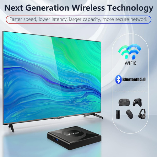 Android Tv Box 130, 4 Gb De Ram, 32 Gb De Rom, Android Box R
