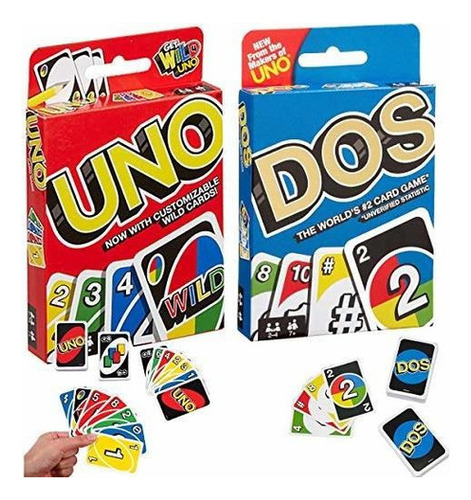 Juego De Cartas Uno Incluido Con El Juego De Cartas Dos