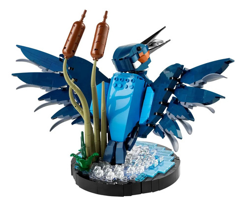Juguete Lego Icons Martin Pescador Pajaro Replica 834 Piezas