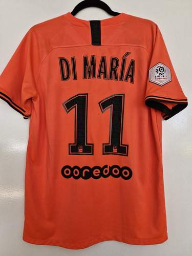 Jersey Psg Tercero Large / Angel Di Maria Ligue 1