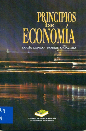 Longo: Principios De Economía