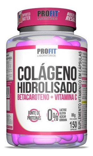 Kit Colágeno Hidrolisado - 120 Cápsulas - Pro Fit Labs !!! Sabor Sem Sabor
