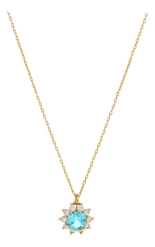 Kate Spade New York Colgante Sunny Halo, Zirconia Cúbica, .