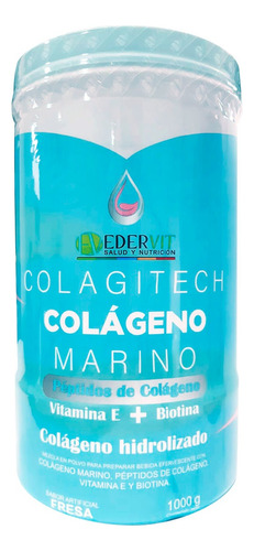 Colageno Marino Edervit X1000gr - g a $56