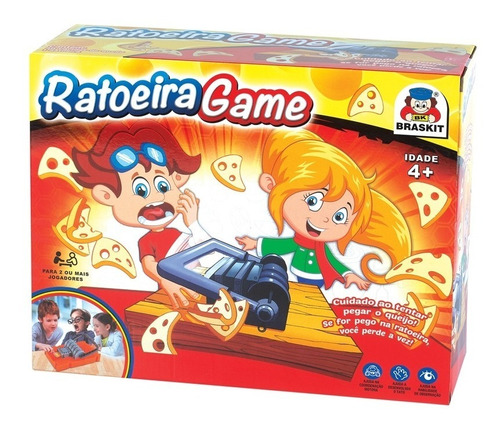 Ratoeira Game Jogo Brinquedo Interativo Braskit