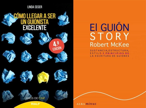 Libro El Guion De Robert Mckee + 1 Libro, Originales