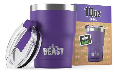 Taza De 10 Oz Beast De Acero Inoxidable Aislamiento Al ...