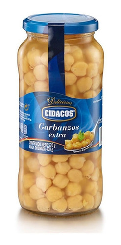 Garbanzos Extra Cidacos Lata 570g 