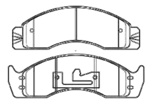 Pastilla De Freno Ford Super Duty 88/98 Delantera