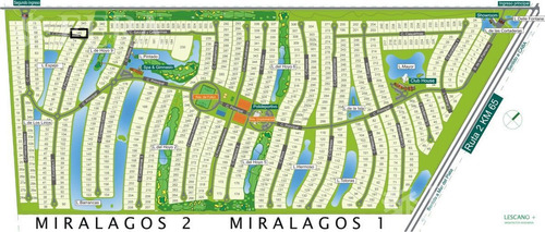 Imagen 3 de 7 de Venta De Terreno En Club Miralagos 2 (28340)