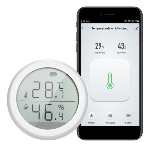 Sensor Para Higrômetro Compatível Com Termômetro De Alerta W