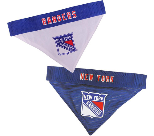 Bandana De New York Rangers De Nhl Perros Y Gatos, Pequ...