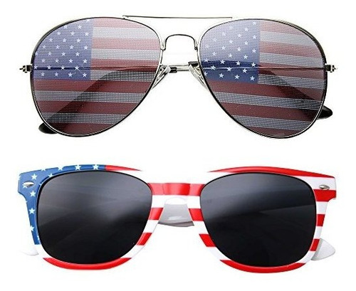 Gafas Bandera Usa Grinderpunch