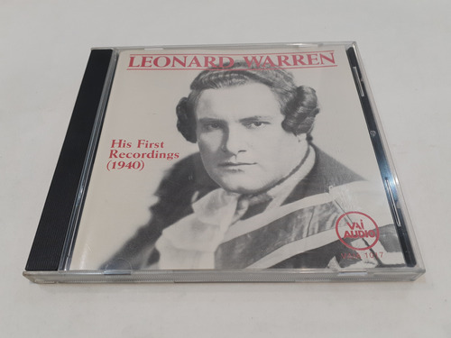 His First Recordings (1940), Leonard Warren - Cd 1992 Usa Nm