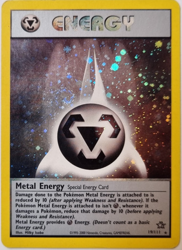 Metal Energy 19/111 Holo Raro Pokemon Tcg