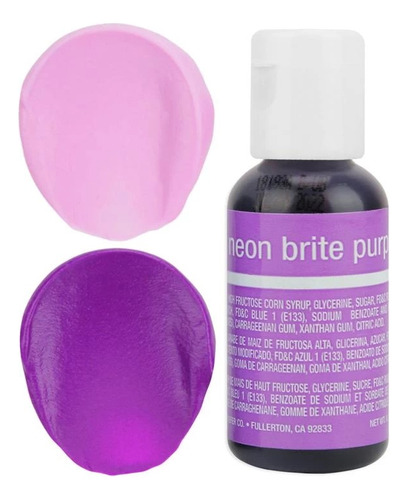 Colorante Comestible Neonpurple - g a $600