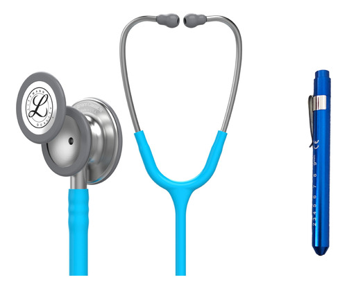 Fonendoscopio Littmann Classic 3 Turquesa + Linterna