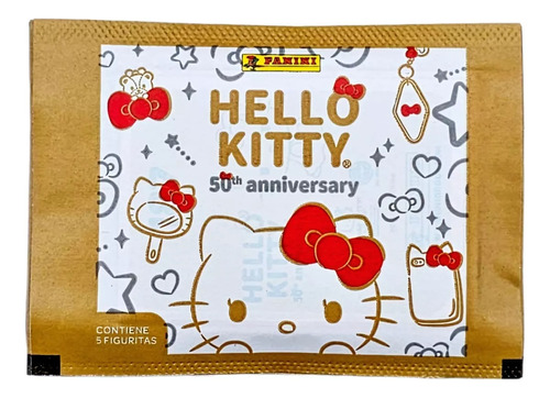 Figuritas Hello Kitty 50 Aniversario Pack X25 Srj
