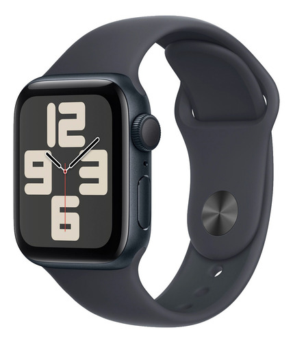 Apple Watch Se 2 mxek3 Aluminio Negro M/l Negro Diseño De La Correa Milanese