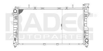 Radiador Chrysler Town Country 2005-2006 3.3/3.8 Mv6 Automat