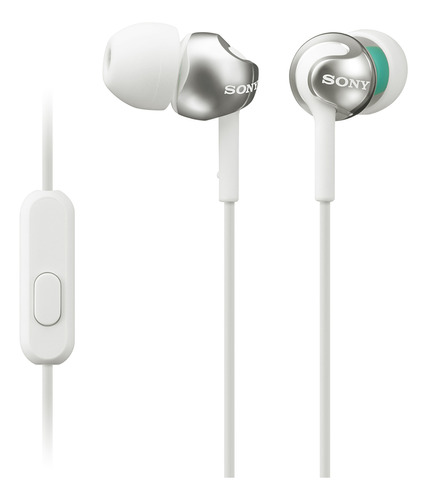 Sony Audífonos Internos Mdr-ex110ap Color Blanco