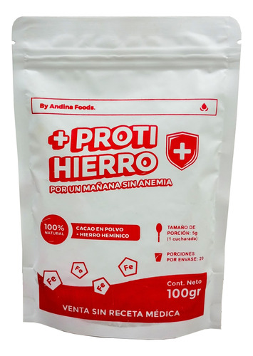 Protihierro - Andina Foods X 100 Gr