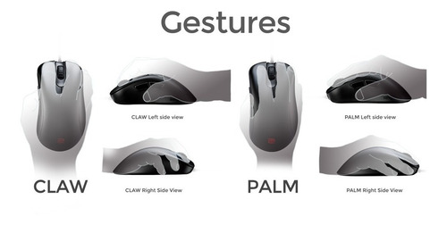 Imagen 6 de 7 de Mouse Gamer Benq Zowie Ec1 Para Esports