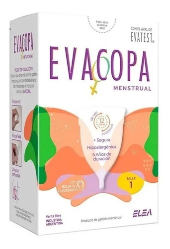 Copa Menstrual Hipoalergénica Evacopa