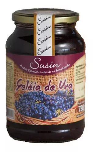 Geleia De Uva Susin Chimia Colonial - 710g - Serra Gaúcha