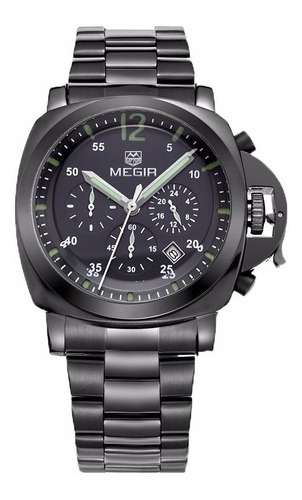 Reloj Cronografo Megir Modelo 3006byi - Original