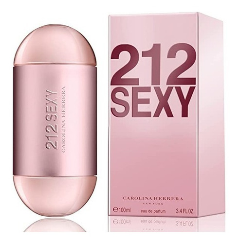 Perfume Original 212 Sexy By Carolina Herrera 100 Ml Damas
