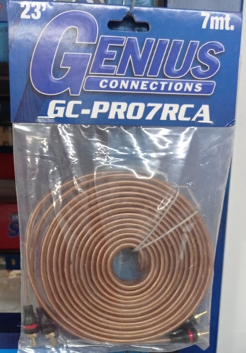 Cable Rca Genius 7 Mts