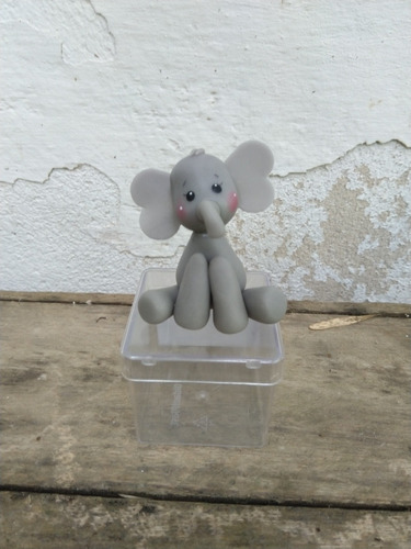 Apliques O Souvenirs De Animales Selva Porcelana Fría Pack 
