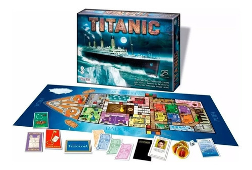Juego De Mesa Titanic 25 Aniversario Original Toyco 