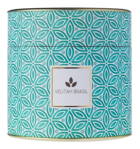 Vela Aromática Premium Luxo Lavanda 360g 70h Cor Branco Velitah Brasil