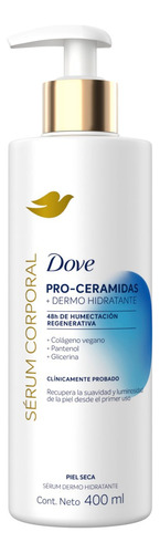  Serum Coporal  Pro Ceramidas Dove Dermo hidratante 400ml