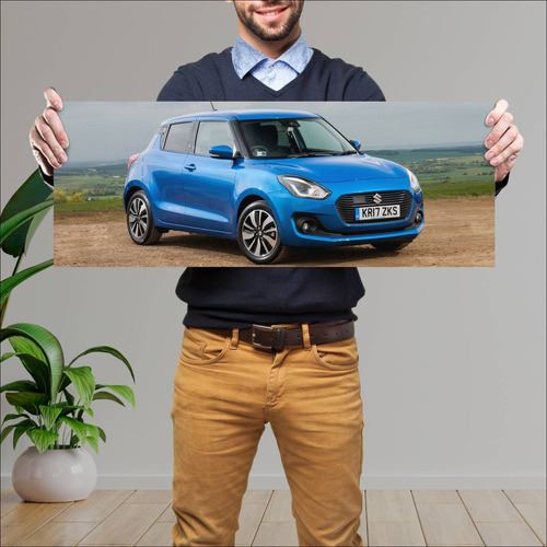 Cuadro 30x80cm Auto 2017 Suzuki Swift Uk Auto 38