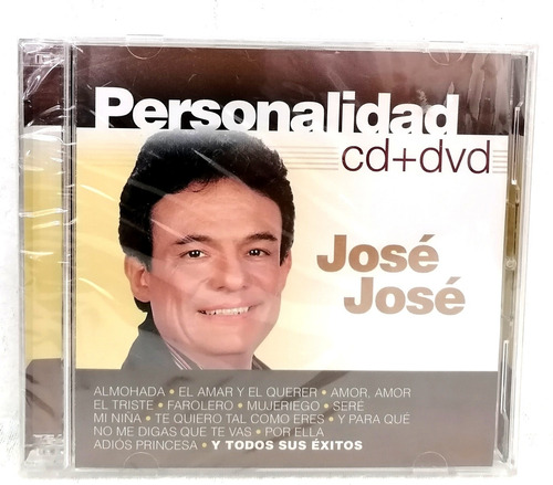 Jose Jose Personalidad Cd+dvd Original Nuevo 