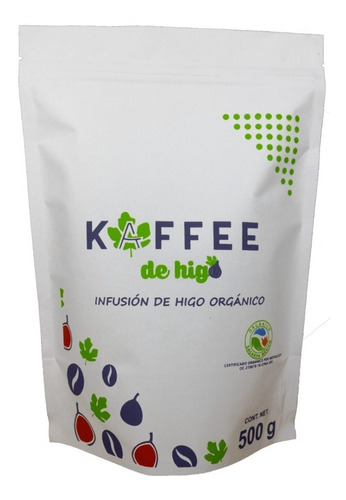Kaffee De Higo Orgánico Sin Cafeína 500g (sustituto De Café)