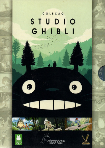 Coleção Studio Ghibli Vol.1 - Box Com 3 Dvds