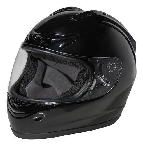 Casco Para Moto Fuel Helmets Shff0015 Talla M Color Negro
