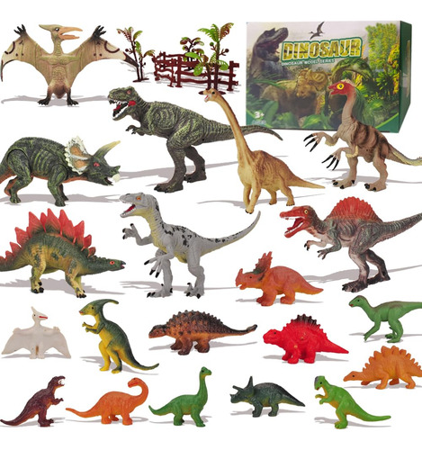 Mertonly Juguetes De Dinosaurio Para Ninos 3-5, Paquete De 2