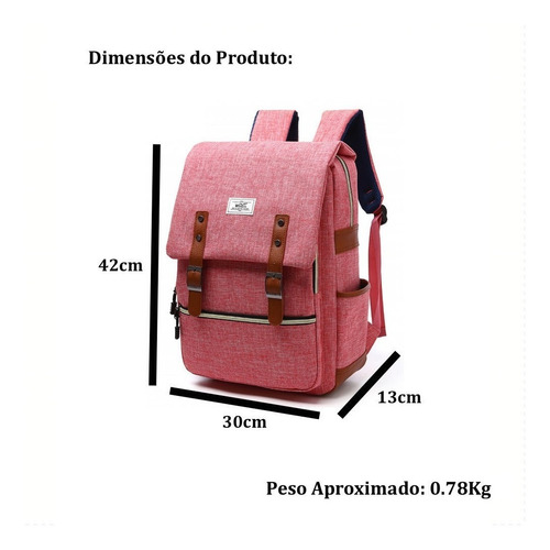 Mochila Executiva Para Notebook Masculina Feminina 25l