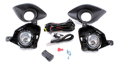 Kit Neblinero Con Bisel Y Cable Para Mazda 2 1.5 2008 2010