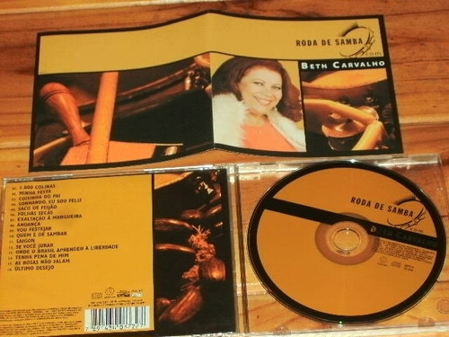 Beth Carvalho Roda De Samba Cd Brasil Bossa Jazz Mpb 