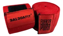 Comprar Vendas De Rodillas 200cm Balboafit Powerlifting Boxeo Gym Color Rojo