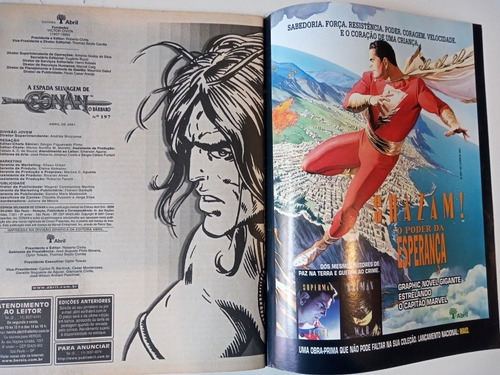 Revista A Espada Selvagen De Conan O Barbaro N 197 (Usado)