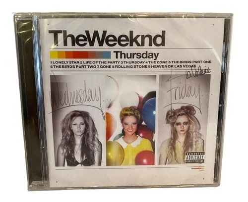 The Weeknd Thursday Cd Nuevo Europe