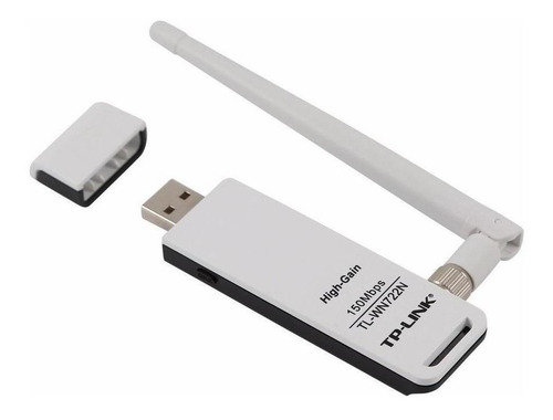 Adaptador De Red Tp-link Usb Wi-fi Tl-wn722n Antena De 4dbi