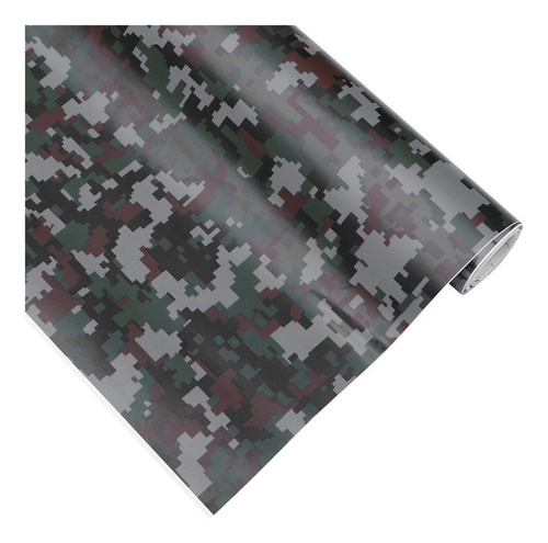 Scooter De Motocicleta De Envoltura De Pvc Impreso Camuflaje